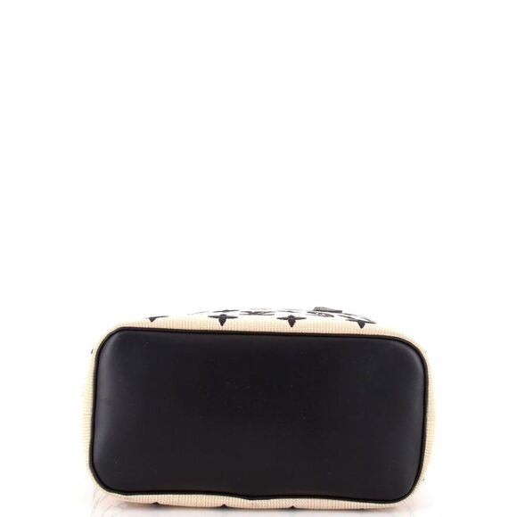 Louis Vuitton Neverfull NM Tote Monogram Giant Embroidered Cotton MM Neutral - Picture 5 of 8